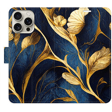 

iSaprio Flip pouzdro GoldBlue pro iPhone 16 Pro Max