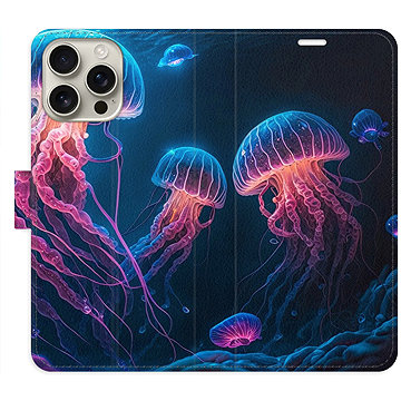 

iSaprio Flip pouzdro Jellyfish pro iPhone 16 Pro Max