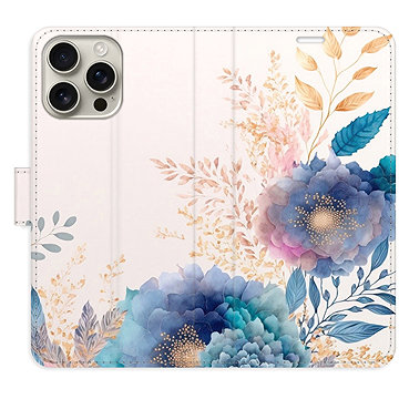 

iSaprio Flip pouzdro Ornamental Flowers 03 pro iPhone 16 Pro Max