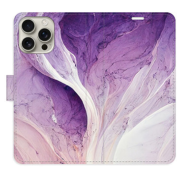 

iSaprio Flip pouzdro Purple Paint pro iPhone 16 Pro Max