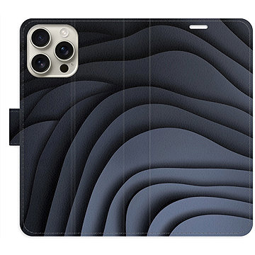

iSaprio Flip pouzdro Dark Waves pro iPhone 16 Pro Max
