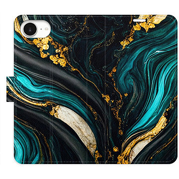 

iSaprio Flip pouzdro Dark Paint pro iPhone 16e