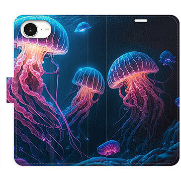 

iSaprio Flip pouzdro Jellyfish pro iPhone 16e