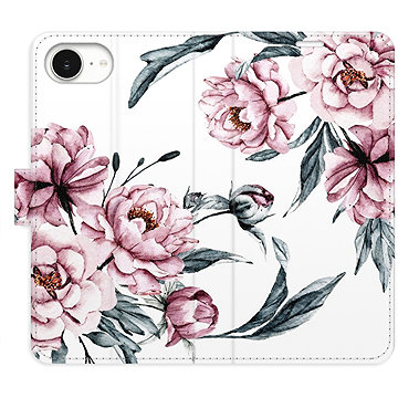 

iSaprio Flip pouzdro Pink Flowers pro iPhone 16e