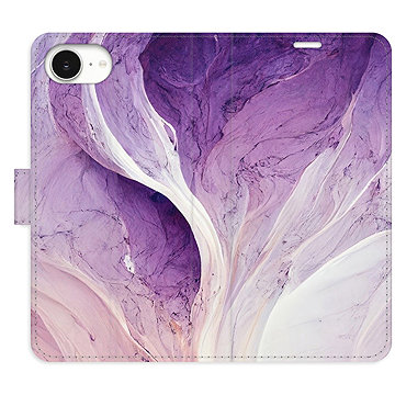 

iSaprio Flip pouzdro Purple Paint pro iPhone 16e