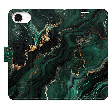 

iSaprio Flip pouzdro Emerald 02 pro iPhone 16e