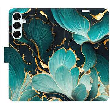 

iSaprio Flip pouzdro Blue Flowers 02 pro Samsung Galaxy A16 5G