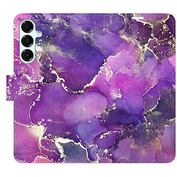 

iSaprio Flip pouzdro Purple Marble pro Samsung Galaxy A16 5G