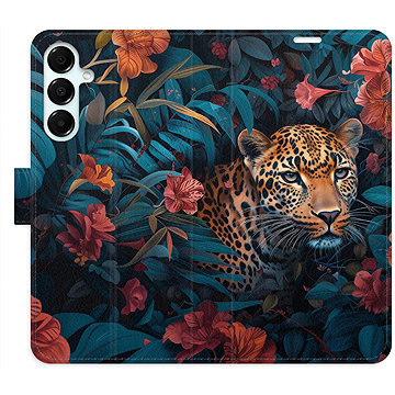 

iSaprio Flip pouzdro Flower Jaguar 02 pro Samsung Galaxy A16 5G