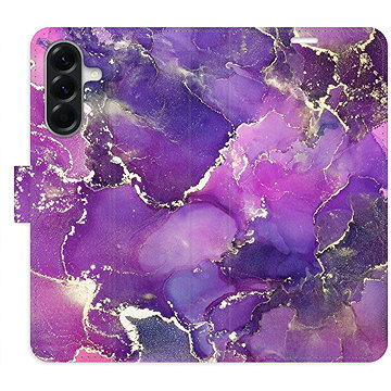 

iSaprio Flip pouzdro Purple Marble pro Samsung Galaxy A26