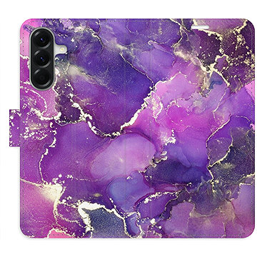 

iSaprio Flip pouzdro Purple Marble pro Samsung Galaxy A36