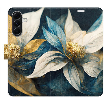

iSaprio Flip pouzdro Gold Flowers pro Samsung Galaxy A56