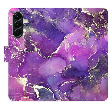 

iSaprio Flip pouzdro Purple Marble pro Samsung Galaxy A56