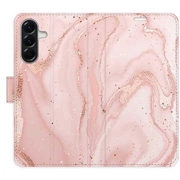 

iSaprio Flip pouzdro RoseGold Marble pro Samsung Galaxy A56