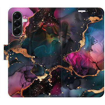 

iSaprio Flip pouzdro Dark Marble pro Samsung Galaxy A56