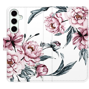 

iSaprio Flip pouzdro Pink Flowers pro Samsung Galaxy S24 FE