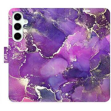 

iSaprio Flip pouzdro Purple Marble pro Samsung Galaxy S24 FE