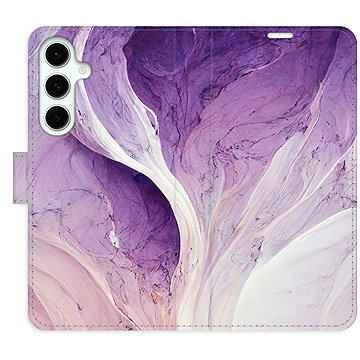 

iSaprio Flip pouzdro Purple Paint pro Samsung Galaxy S24 FE