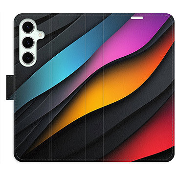 

iSaprio Flip pouzdro Color Waves pro Samsung Galaxy S24 FE