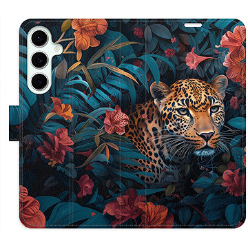

iSaprio Flip pouzdro Flower Jaguar 02 pro Samsung Galaxy S24 FE