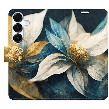 

iSaprio Flip pouzdro Gold Flowers pro Samsung Galaxy S25