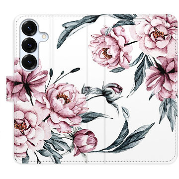 

iSaprio Flip pouzdro Pink Flowers pro Samsung Galaxy S25
