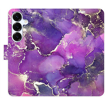 

iSaprio Flip pouzdro Purple Marble pro Samsung Galaxy S25