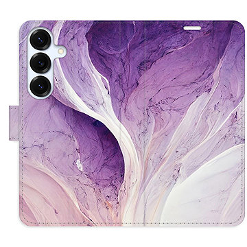 

iSaprio Flip pouzdro Purple Paint pro Samsung Galaxy S25