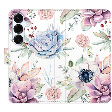 

iSaprio Flip pouzdro Succulents Pattern pro Samsung Galaxy S25