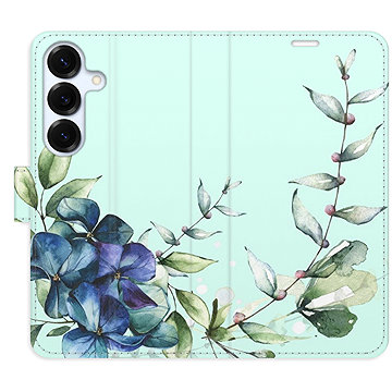 

iSaprio Flip pouzdro Blue Flowers pro Samsung Galaxy S25