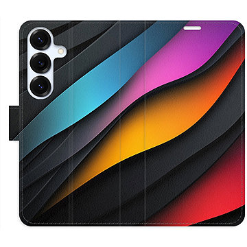 

iSaprio Flip pouzdro Color Waves pro Samsung Galaxy S25