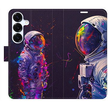

iSaprio Flip pouzdro Neon Astronaut 02 pro Samsung Galaxy S25