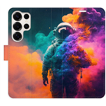 

iSaprio Flip pouzdro Astronaut in Colours 02 pro Samsung Galaxy S25 Ultra
