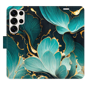 

iSaprio Flip pouzdro Blue Flowers 02 pro Samsung Galaxy S25 Ultra
