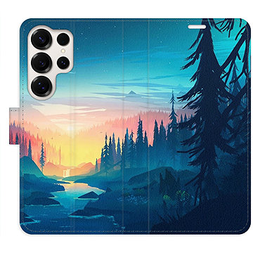 

iSaprio Flip pouzdro Magical Landscape pro Samsung Galaxy S25 Ultra