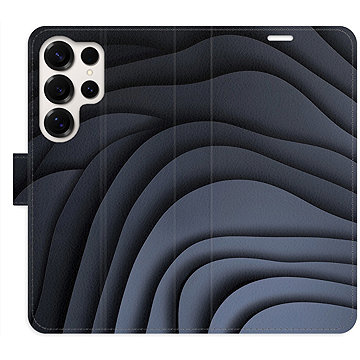 

iSaprio Flip pouzdro Dark Waves pro Samsung Galaxy S25 Ultra