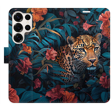 

iSaprio Flip pouzdro Flower Jaguar 02 pro Samsung Galaxy S25 Ultra