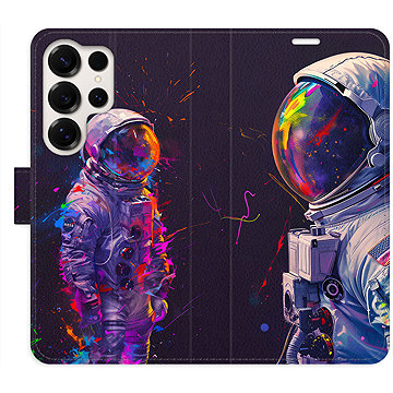 

iSaprio Flip pouzdro Neon Astronaut 02 pro Samsung Galaxy S25 Ultra