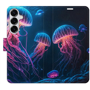 

iSaprio Flip pouzdro Jellyfish pro Samsung Galaxy S25+