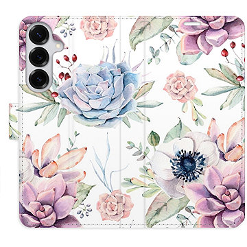 

iSaprio Flip pouzdro Succulents Pattern pro Samsung Galaxy S25+