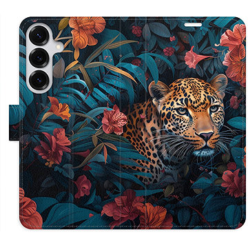 

iSaprio Flip pouzdro Flower Jaguar 02 pro Samsung Galaxy S25+