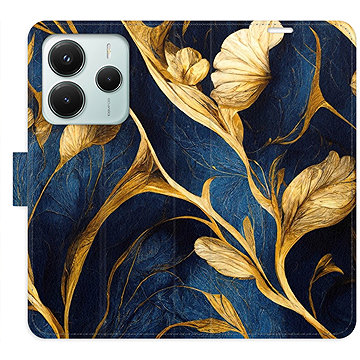 

iSaprio Flip pouzdro GoldBlue pro Xiaomi Redmi Note 14 5G