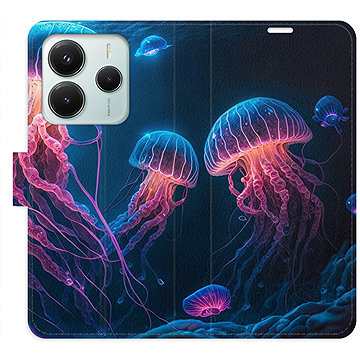 

iSaprio Flip pouzdro Jellyfish pro Xiaomi Redmi Note 14 5G