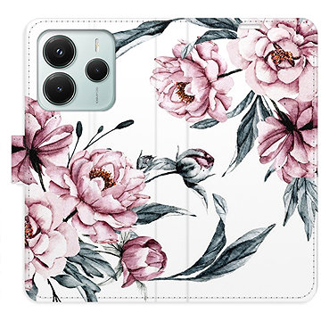 

iSaprio Flip pouzdro Pink Flowers pro Xiaomi Redmi Note 14 5G