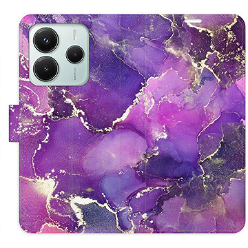 

iSaprio Flip pouzdro Purple Marble pro Xiaomi Redmi Note 14 5G