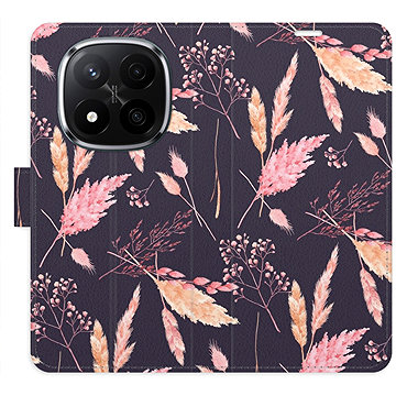 

iSaprio Flip pouzdro Ornamental Flowers 02 pro Xiaomi Redmi Note 14 Pro 5G/14 Pro+ 5G