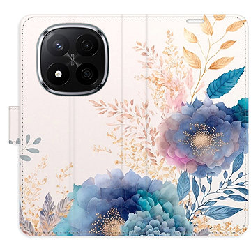 

iSaprio Flip pouzdro Ornamental Flowers 03 pro Xiaomi Redmi Note 14 Pro 5G/14 Pro+ 5G