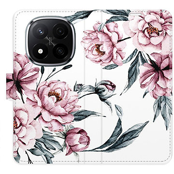 

iSaprio Flip pouzdro Pink Flowers pro Xiaomi Redmi Note 14 Pro 5G/14 Pro+ 5G