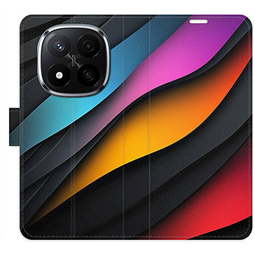 

iSaprio Flip pouzdro Color Waves pro Xiaomi Redmi Note 14 Pro 5G/14 Pro+ 5G