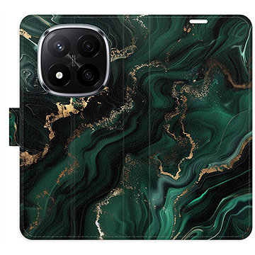 

iSaprio Flip pouzdro Emerald 02 pro Xiaomi Redmi Note 14 Pro 5G/14 Pro+ 5G